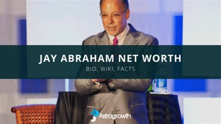 Jay Abraham Net Worth, Income, Salary, Earnings, Biography