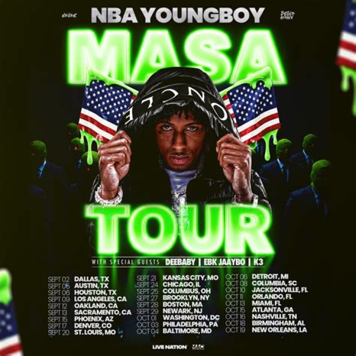 What rapper is signed to NBA YoungBoy? How many record labels does NBA YoungBoy have?